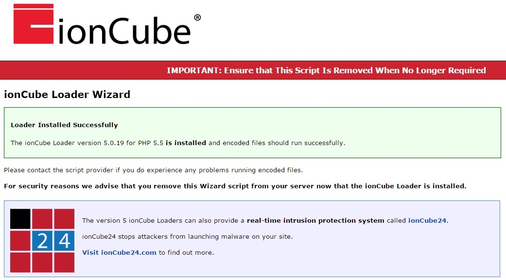How to Setup IonCube Loaders on Ubuntu 14.04 / 15.04